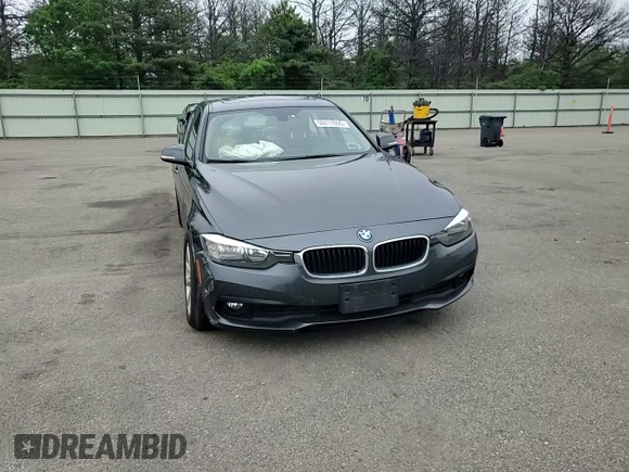 2017 BMW 3 Series 320i xDrive with VIN WBA8E5G55HNU42092, listed as a Copart auction lot 59711095 with 77,997 mi miles and Salvage title. Bid and sale history available at DreamBid. Image 13.