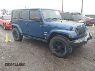 2010 Jeep Wrangler Unlimited Sahara with VIN 1J4BA5H17AL166915, listed as a IAAI auction lot 41561508 with 252,337 mi miles. Bid and sale history available at carsss.com. Image 1.