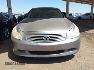 2007 Infiniti G35 Sedan Journey with VIN JNKBV61E27M724328, listed as a IAAI auction lot 42012857 with Not Provided miles. Bid and sale history available at carsss.com. Image 6.