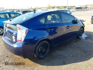 2013 Toyota Prius One with VIN JTDKN3DU1D1726152, listed as a IAAI auction lot 41925448 with 124,185 mi miles. Bid and sale history available at carsss.com. Image 4.