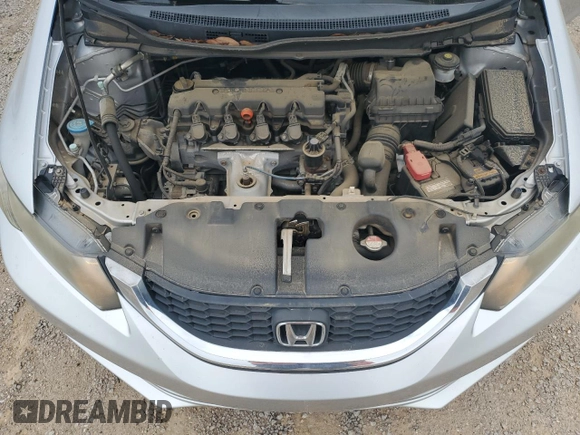 2013 Honda Civic LX z VIN 19XFB2F53DE086680, wystawiony jako Copart lot #58041925 z przebiegiem 112 338 mil mil oraz Szkoda całkowita • Salvage title. Historia ofert i sprzedaży dostępna na DreamBid. Obrazek 11.