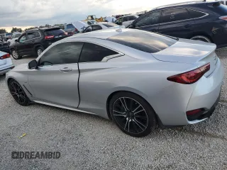 2018 Infiniti Q60 Sport with VIN JN1EV7EK8JM343131, listed as a Copart auction lot 74002454 with Not Provided miles and Salvage Title. Bid and sale history available at DreamBid. Image 2.