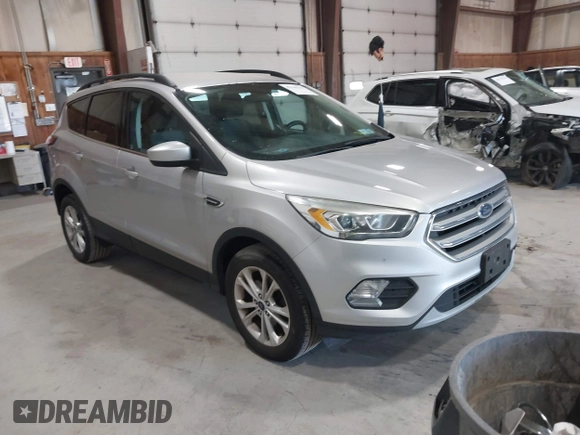 2017 Ford Escape SE with VIN 1FMCU9GD2HUA30860, listed as a IAAI auction lot 42146118 with 155,399 mi miles. Bid and sale history available at carsss.com. Image 1.