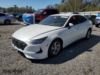 2020 Hyundai Sonata SE with VIN 5NPEG4JA4LH062363, listed as a Copart auction lot 44437125 with 0 mi miles and Salvage Title. Bid and sale history available at carsss.com. Image 1.