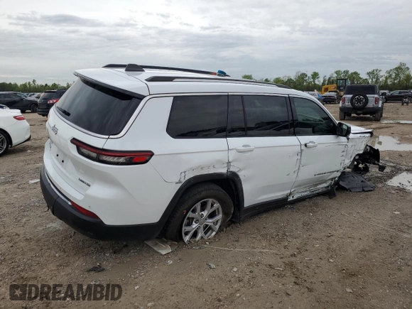 2021 Jeep Grand Cherokee Limited with VIN 1C4RJKBG7M8181180, listed as a Copart auction lot 50968715 with 55,465 mi miles and Salvage title. Bid and sale history available at DreamBid. Image 3.