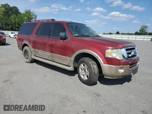 2014 Ford Expedition Max XLT with VIN 1FMJK1J59EEF47949, listed as a Copart auction lot 55093955 with 109,322 mi miles and Salvage Title. Bid and sale history available at DreamBid. Image 4.