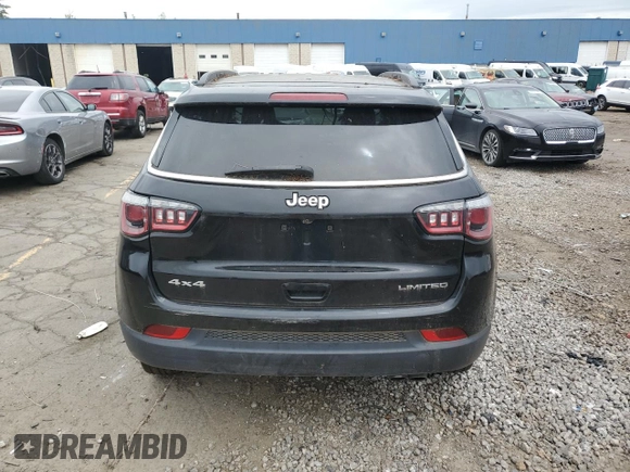 2020 Jeep Compass Limited z VIN 3C4NJDCB0LT211925, wystawiony jako Copart lot #63989255 z przebiegiem Nie podano mil oraz Czysty tytuł • Clean title. Historia ofert i sprzedaży dostępna na DreamBid. Obrazek 6.
