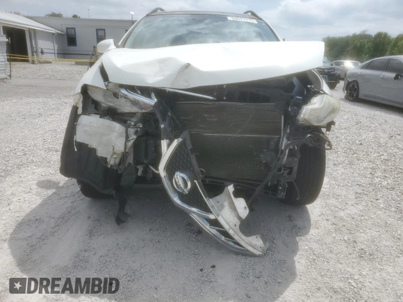 2012 Nissan Murano SL with VIN JN8AZ1MW2CW224343, listed as a Copart auction lot 53629575 with 104,626 mi miles and Salvage Title. Bid and sale history available at DreamBid. Image 5.