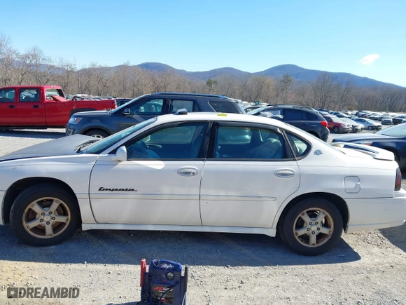 2004 Chevrolet Impala LS with VIN 2G1WH52K349239433, listed as a IAAI auction lot 41856627 with 1 mi miles. Bid and sale history available at carsss.com. Image 14.