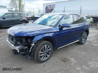 2024 Audi Q5 S line Premium Plus with VIN WA1EAAFY2R2018050, listed as a IAAI auction lot 41887903 with 15,685 mi miles. Bid and sale history available at carsss.com. Image 2.