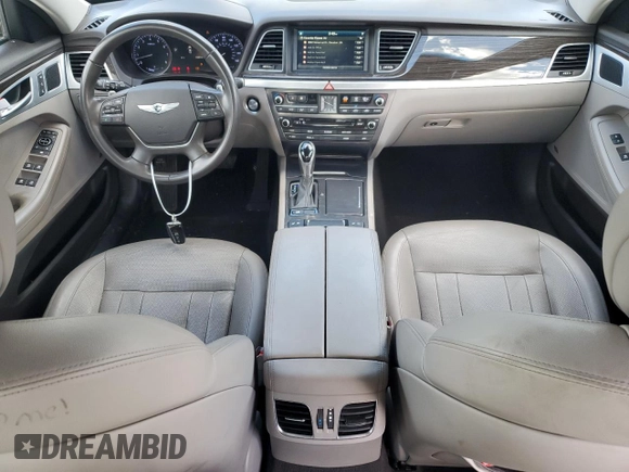 2016 Hyundai Genesis 3.8L with VIN KMHGN4JE6GU132566, listed as a Copart auction lot 74428234 with 70,891 mi miles and Salvage Title. Bid and sale history available at carsss.com. Image 8.