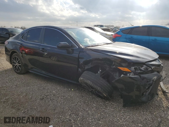 2021 Toyota Camry SE Nightshade with VIN 4T1G11AK6MU497664, listed as a Copart auction lot 44154145 with 32,321 mi miles and Salvage Title. Bid and sale history available at carsss.com. Image 4.