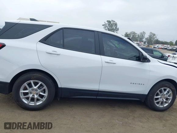 2023 Chevrolet Equinox LS with VIN 3GNAXHEG6PL202897, listed as a IAAI auction lot 42433147 with 14,973 mi miles and . Bid and sale history available at DreamBid. Image 13.