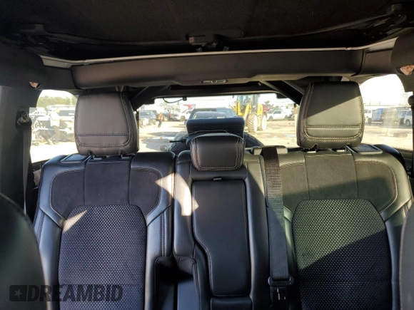 2022 Ford Bronco Raptor with VIN 1FMEE5JRXNLA50455, listed as a Copart auction lot 86580984 with 48,055 mi miles and Salvage Title. Bid and sale history available at carsss.com. Image 10.
