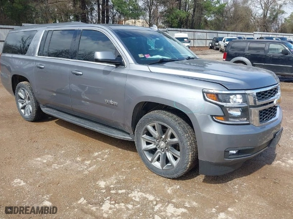 2018 Chevrolet Suburban LT with VIN 1GNSKHKC3JR207477, listed as a IAAI auction lot 41716372 with 168,601 mi miles. Bid and sale history available at carsss.com. Image 1.