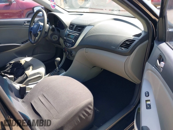 2017 Hyundai Accent SE with VIN KMHCT4AE2HU225056, listed as a IAAI auction lot 41611815 with 93,855 mi miles. Bid and sale history available at carsss.com. Image 5.