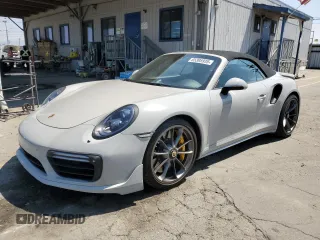 2018 Porsche 911 Turbo with VIN WP0CD2A93JS162091, listed as a Copart auction lot 65395935 with 13,549 mi miles and Salvage title. Bid and sale history available at DreamBid. Image 1.