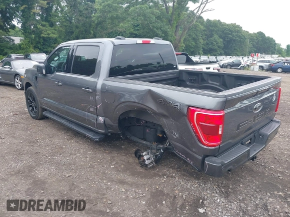 2023 Ford F-150 XL with VIN 1FTFW1ED4PFB18358, listed as a IAAI auction lot 39921708 with 9,013 mi miles. Bid and sale history available at carsss.com. Image 6.