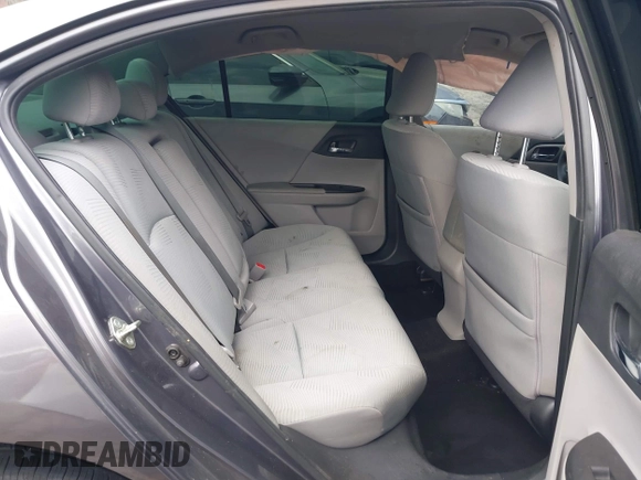 2015 Honda Accord Sedan LX with VIN 1HGCR2F39FA122893, listed as a IAAI auction lot 41714324 with Not Provided miles. Bid and sale history available at carsss.com. Image 8.