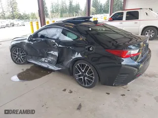 2018 Lexus RC with VIN JTHSZ5BCXJ5008600, listed as a IAAI auction lot 41992974 with 1 mi miles. Bid and sale history available at carsss.com. Image 3.