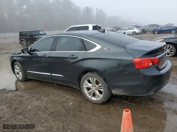 2015 Chevrolet Impala LT with VIN 2G1125S35F9186483, listed as a Copart auction lot 46235795 with 161,987 mi miles and Salvage Title. Bid and sale history available at carsss.com. Image 2.