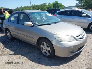 2004 Honda Civic EX with VIN 2HGES26744H530748, listed as a IAAI auction lot 42066655 with 110,254 mi miles and . Bid and sale history available at DreamBid. Image 1.
