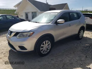 2015 Nissan Rogue S with VIN KNMAT2MV6FP563938, listed as a Copart auction lot 54125535 with 200,649 mi miles and Clean Title. Bid and sale history available at carsss.com. Image 1.