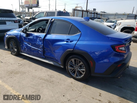 2022 Subaru WRX z VIN JF1VBAB66N8016175, wystawiony jako Copart lot #83240514 z przebiegiem 20 485 mil mil oraz Szkody całkowita. Historia ofert i sprzedaży dostępna na DreamBid. Obrazek 2.