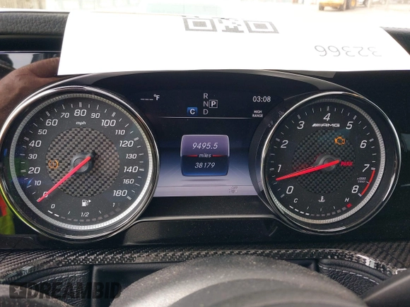 2019 Mercedes-Benz G 63 AMG with VIN WDCYC7HJ2KX309764, listed as a IAAI auction lot 41937326 with 38,179 mi miles and . Bid and sale history available at DreamBid. Image 7.