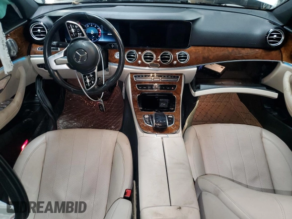 2020 Mercedes-Benz E 350 with VIN WDDZF8EB4LA747622, listed as a Copart auction lot 48091035 with 21,622 mi miles and Salvage Title. Bid and sale history available at DreamBid. Image 8.