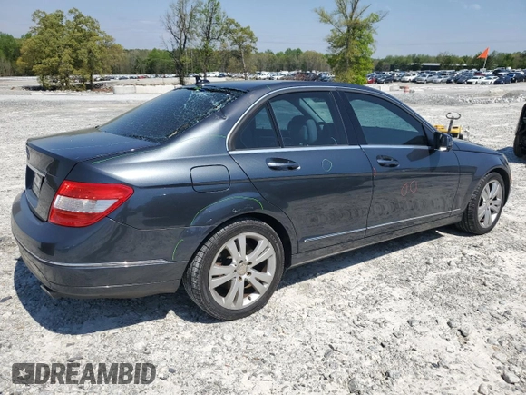 2010 Mercedes-Benz C 300 Sport with VIN WDDGF5EB8AR120619, listed as a Copart auction lot 52753545 with 136,031 mi miles and Salvage title. Bid and sale history available at DreamBid. Image 3.