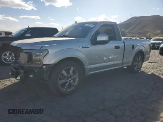 2020 Ford F-150 XL with VIN 1FTMF1E53LKF10121, listed as a Copart auction lot 87309104 with 45,411 mi miles and Salvage title. Bid and sale history available at DreamBid. Image 1.
