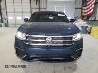 2021 Volkswagen Atlas SEL Premium R-Line with VIN 1V2FE2CA6MC207491, listed as a Copart auction lot 53086855 with 67,837 mi miles and Salvage title. Bid and sale history available at DreamBid. Image 5.