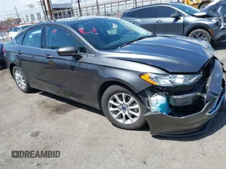 2017 Ford Fusion S with VIN 3FA6P0G73HR343623, listed as a IAAI auction lot 41957903 with 100,544 mi miles. Bid and sale history available at carsss.com. Image 1.