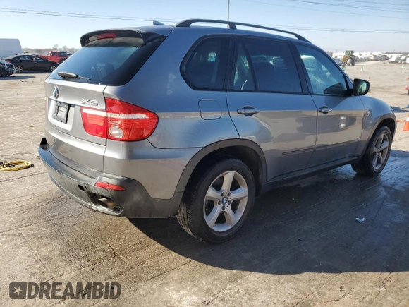 2007 BMW X5 3.0si with VIN 5UXFE43507L039348, listed as a Copart auction lot 47312165 with 176,687 mi miles and Salvage Title. Bid and sale history available at carsss.com. Image 3.
