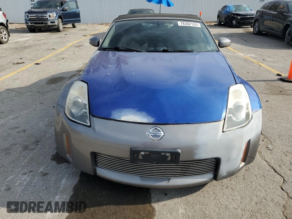 2008 Nissan 350Z Enthusiast with VIN JN1BZ36A68M851369, listed as a Copart auction lot 78302124 with 41,151 mi miles and Clean Title. Bid and sale history available at DreamBid. Image 5.