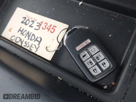 2023 Honda Odyssey Touring с VIN 5FNRL6H84PB072746, выставлен на аукционе IAAI как лот 42085251 с пробегом 17 247 миль миль и . История ставок и продаж доступна на DreamBid. Изображение 11.
