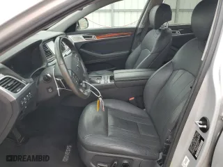 2018 Genesis G80 3.8L with VIN KMHGN4JE2JU243154, listed as a Copart auction lot 73503304 with 41,914 mi miles and Salvage Title. Bid and sale history available at carsss.com. Image 7.