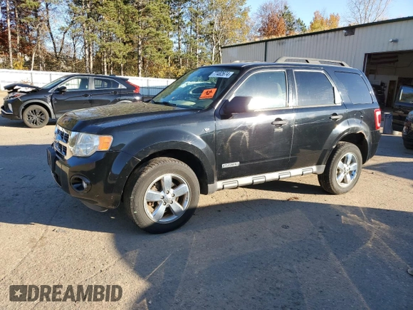2008 Ford Escape XLT with VIN 1FMCU93168KD23345, listed as a Copart auction lot 77482674 with 142,607 mi miles and Clean title. Bid and sale history available at DreamBid. Image 1.