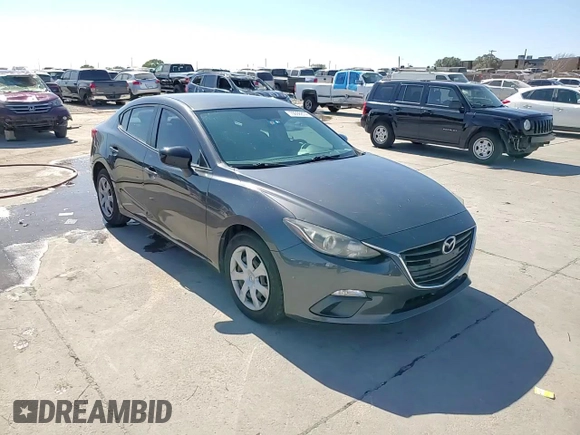 2015 Mazda 3 i SV with VIN JM1BM1T7XF1221460, listed as a Copart auction lot 76098874 with 105,542 mi miles and Clean Title. Bid and sale history available at DreamBid. Image 13.