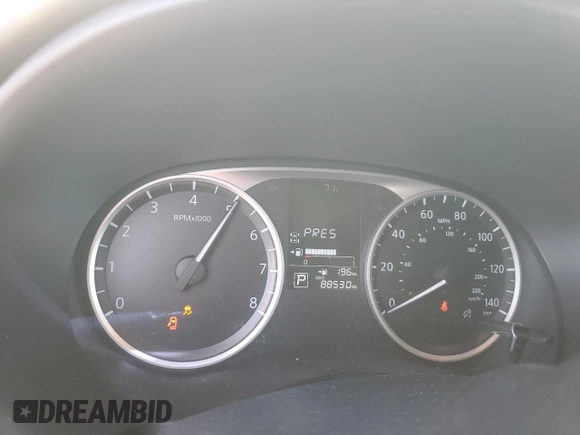 2019 Nissan Kicks S z VIN 3N1CP5CU1KL495287, wystawiony jako Copart lot #55803885 z przebiegiem 88 530 mil mil oraz Szkoda całkowita • Salvage title. Historia ofert i sprzedaży dostępna na DreamBid. Obrazek 9.