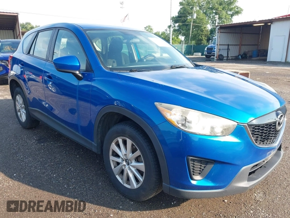 2014 Mazda CX-5 Sport z VIN JM3KE4BE7E0351982, wystawiony jako IAAI lot #42767499 z przebiegiem 154 774 mil mil oraz . Historia ofert i sprzedaży dostępna na DreamBid. Obrazek 1.