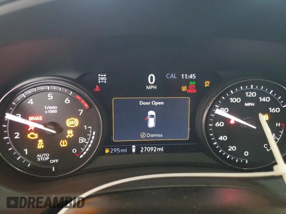 2023 Cadillac XT4 AWD Sport z VIN 1GYFZFR41PF103650, wystawiony jako Copart lot #59321355 z przebiegiem 27 092 mil mil oraz Szkoda całkowita • Salvage title. Historia ofert i sprzedaży dostępna na DreamBid. Obrazek 9.