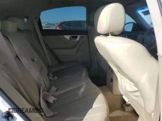2015 Infiniti QX70 with VIN JN8CS1MU6FM381563, listed as a Copart auction lot 45113595 with 199,694 mi miles and Salvage title. Bid and sale history available at DreamBid. Image 11.