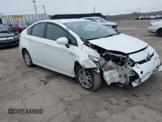 2010 Toyota Prius II with VIN JTDKN3DU8A0045441, listed as a IAAI auction lot 41999553 with 183,103 mi miles. Bid and sale history available at carsss.com. Image 1.