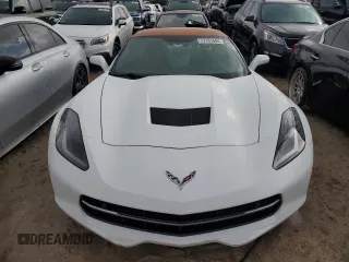 2017 Chevrolet Corvette 2LT with VIN 1G1YD3D76H5116584, listed as a Copart auction lot 73761684 with 0 mi miles and Non Repairable. Bid and sale history available at carsss.com. Image 5.