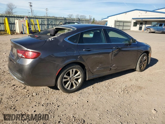 2015 Chrysler 200 Limited with VIN 1C3CCCAB9FN718846, listed as a Copart auction lot 80136324 with 93,793 mi miles and Non Repairable. Bid and sale history available at carsss.com. Image 3.
