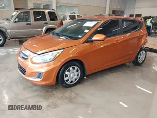 2015 Hyundai Accent GS with VIN KMHCT5AE6FU211955, listed as a IAAI auction lot 41610857 with 106,497 mi miles. Bid and sale history available at carsss.com. Image 22.