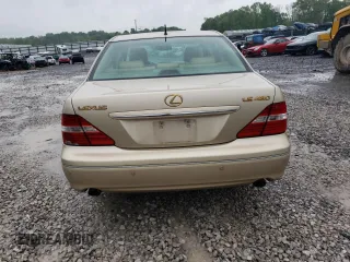 2005 Lexus LS 430 with VIN JTHBN36F055028624, listed as a Copart auction lot 54142335 with 187,356 mi miles and Clean Title. Bid and sale history available at carsss.com. Image 6.