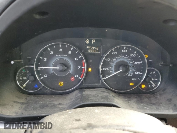 2010 Subaru Legacy Premium All-Weather Anniversary with VIN 4S3BMBG64A3247251, listed as a Copart auction lot 41462415 with 198,964 mi miles and Salvage title. Bid and sale history available at DreamBid. Image 9.